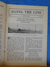 Along the Line 1925 June New York New Haven & Hartford Employee Magazine
