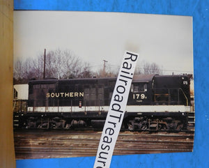 Photo Southern Railroad Locomotive #179 8 X 10 Color Birmingham AL 1975
