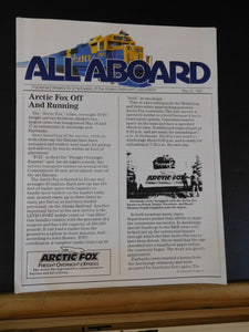 All Aboard 1985 May 31 Employees of Alaska Railroad Corporation Newsletter