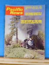 Pacific News #239 1982 July Return of #489 Streetcars in Seattle V&T 4-4-0 Texas
