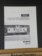 Western Prototype Modeler 1976 May June UP Caboose WP FP7A F7B SP SD-45T