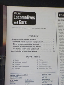 Railway Locomotives and Cars 1973 October Railway Safety Ry Service of Victoria