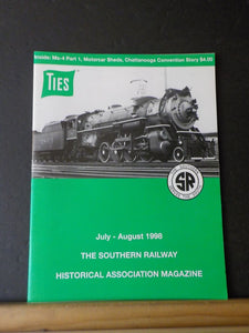 Ties Magazine Southern Railway Historical Assn 1998 July August