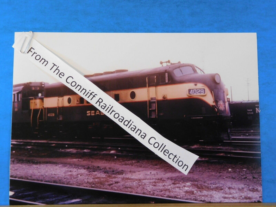 Photo Seaboard Coast Line Locomotive #4029 8X11.5 Color