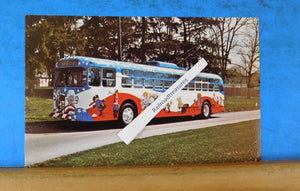 Postcard Happy Birthday America 1776-1976 Miami Valley RTA Dayton OH trolley coa