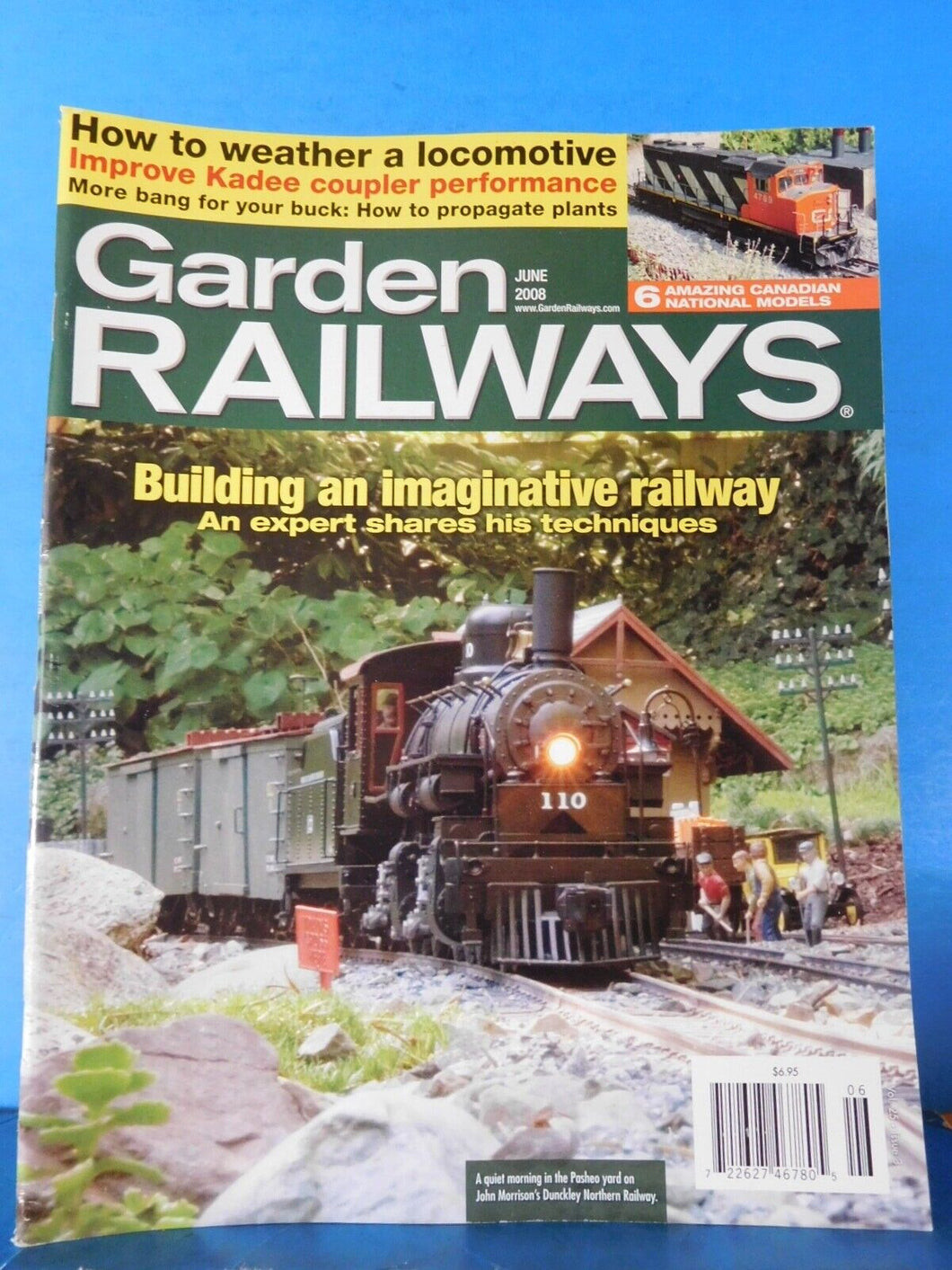 Garden Railways Magazine 2008 June How to weather a locomotive