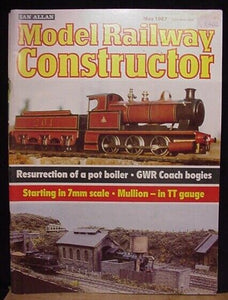 Model Railway Constructor 1987 May LBSCR 26' 4 1/2" first class carriages