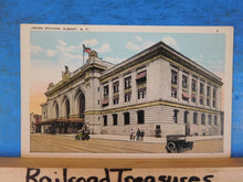 Postcard Union Station, Albany, NY