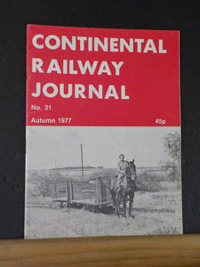 Continental Railway Journal #31 Autumn 1977 Australian Walkabout 1977 Part 1 - V