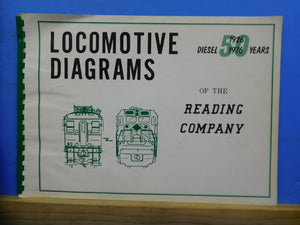 Locomotive Diagrams of the Reading Company Diesel Years 1926-1976 Spiral bound