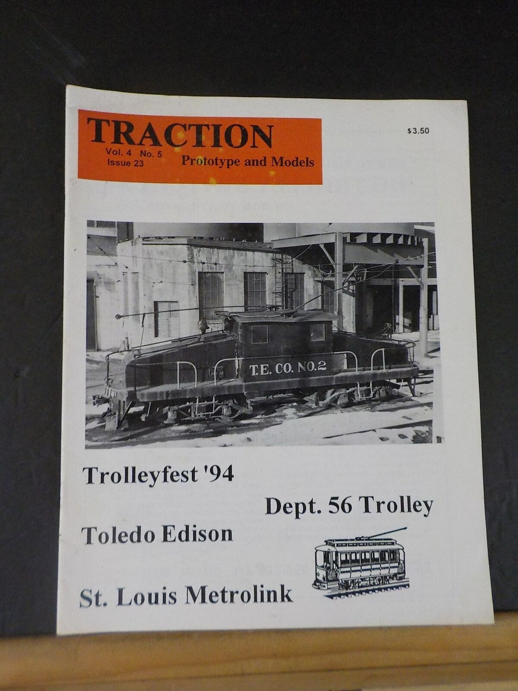 Traction Prototype and Models Magazine Issue 23 Toledo Edison St Louis Metro Lin