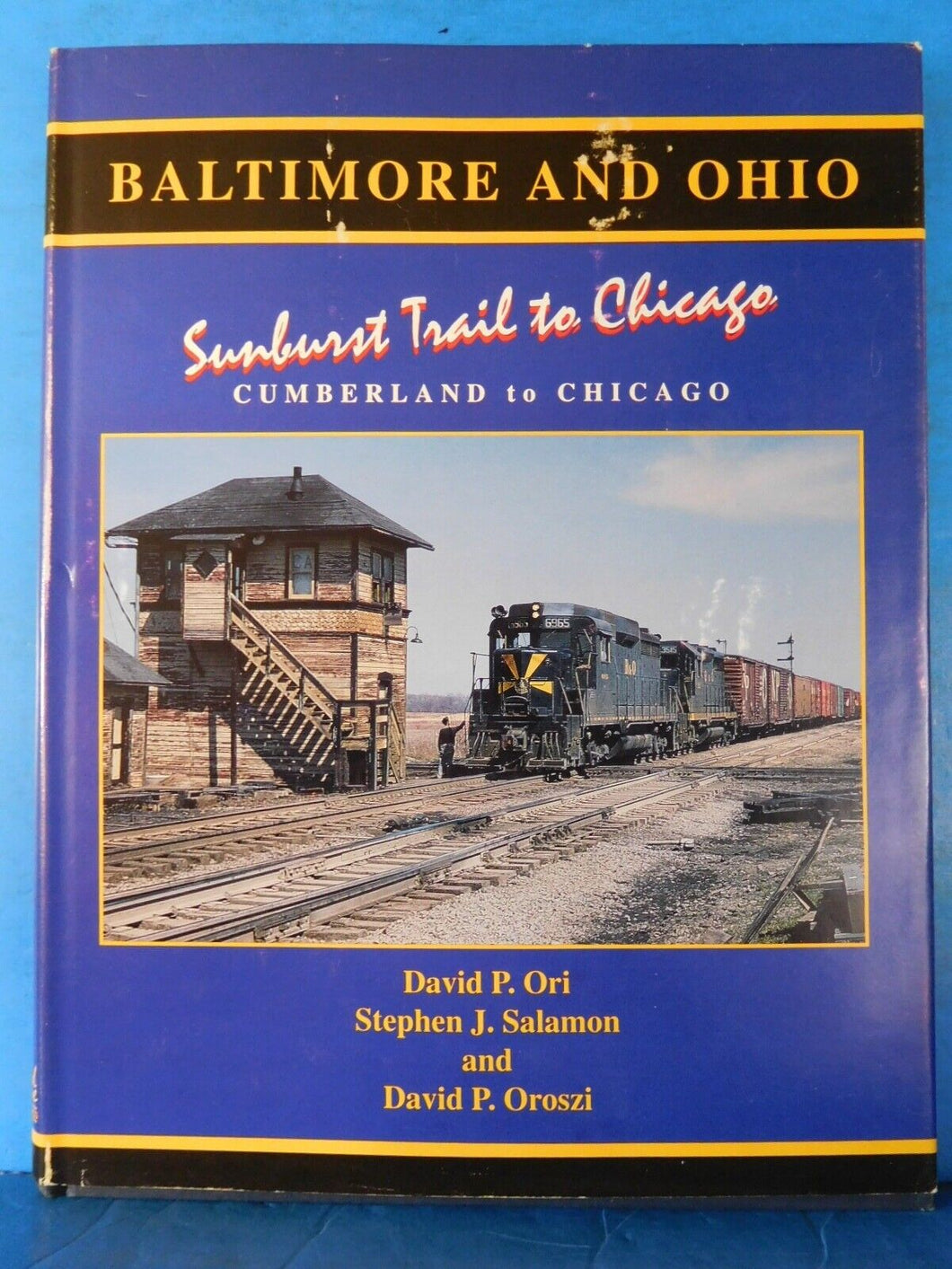 Baltimore and Ohio Sunburst Trail to Chicago Cumberland to Chicago  w DJ