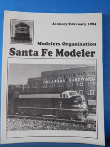 Santa Fe Modeler 1984 Jan Chair Cars Plainview Main
