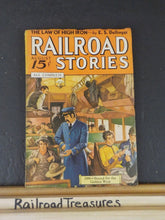 Railroad Stories Magazine 1936 August C&NW German Canada Canada CM