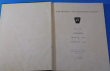 Pennsylvania Railroad Company History of the Floods of 1936 and 1937 HC