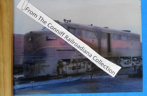 Photo Gulf Mobile & Ohio Locomotive #721 8X10 Color Meridan MS 1966