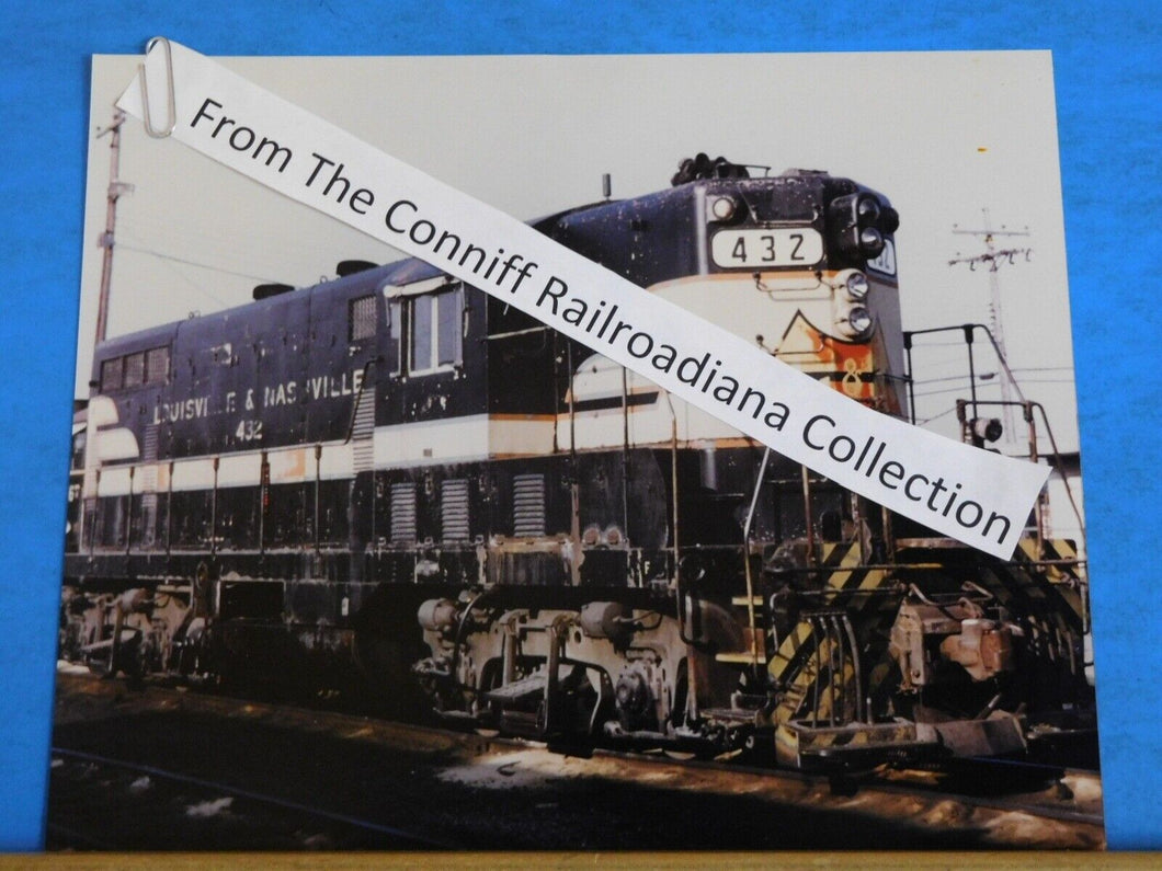Photo L&N Locomotive #432 8X10 Color Louisville & Nashville