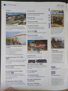 Model Railroader Magazine 2019 May Railroad city Rolling along the Atlantic shor