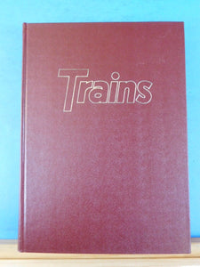 Trains Magazine Bound Volume 35 Nov 1974 - Oct 1975