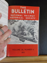 NRHS Bulletin Bound Vol 35-36 1970-71   12 issues + Index 1936-1970