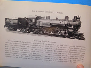 Baldwin Locomotive Works Record #79 Pacific Type Locomotives May 1961
