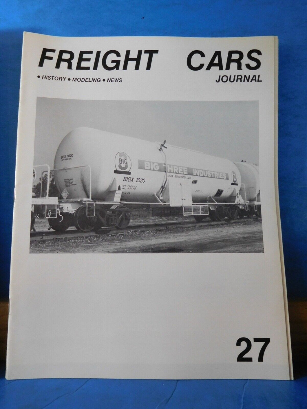 Freight Cars Journal #27 ATSF Missouri Pacific Tank car