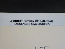Key Lock and Lantern Magazine #79 1986 Spring History of Railroad Passenger Car