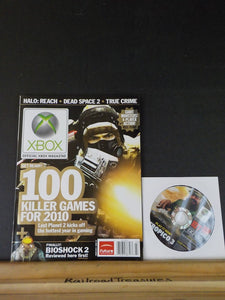 Official Xbox Magazine 2010 March with DEMO DISC Halo Reach Dead Space 2