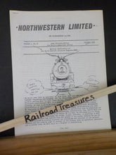 Northwestern Limited Vol 1 #8 October 1969 North Western Illinois Railway Histor