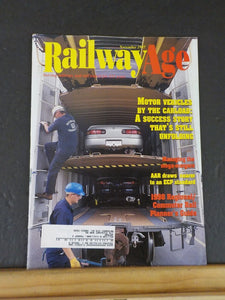 Railway Age 1997 November Motor vehicles by the carload Mega Mergers REgional co