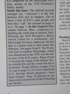Illinois Central Gulf News 1979 April ICG Account Managers Jackson Mississippi