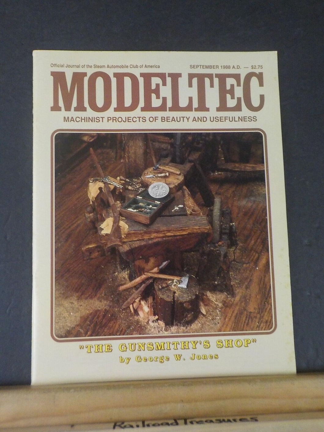 Modeltec 1988 September Magazine Gunsmithy's shop Water tube boilers Crosshead g