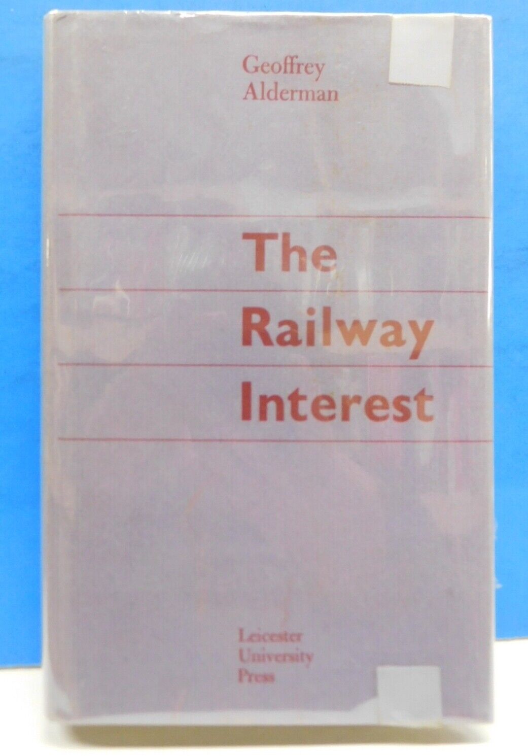 Railway Interest, The  By Geoffrey Alderman Dust Jacket 1973  United Kingdom