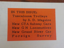 Trolley Sparks #79 May-June 1948 CERA Tuscaloosa Trolleys