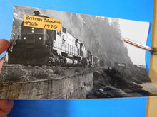 PHOTO British Columbia Railway #703 Squamish BC 1976 4 5/8 x 7 ½
