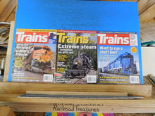 Trains Magazine Complete Year 2007 12 issues