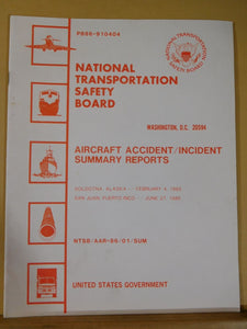 Aircraft Accident SUMMARY Report #86-1 TWO Separate Aircraft Accident Reports