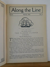 Along the Line 1930 March New York New Haven & Hartford Employee Magazine