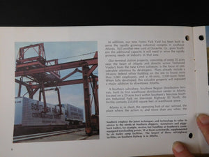 Southern Railway and Atlanta Softcover booklet