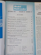 Model Railroader Magazine 1961 October A freelanced 2-6-0 built from Cal-Scale a