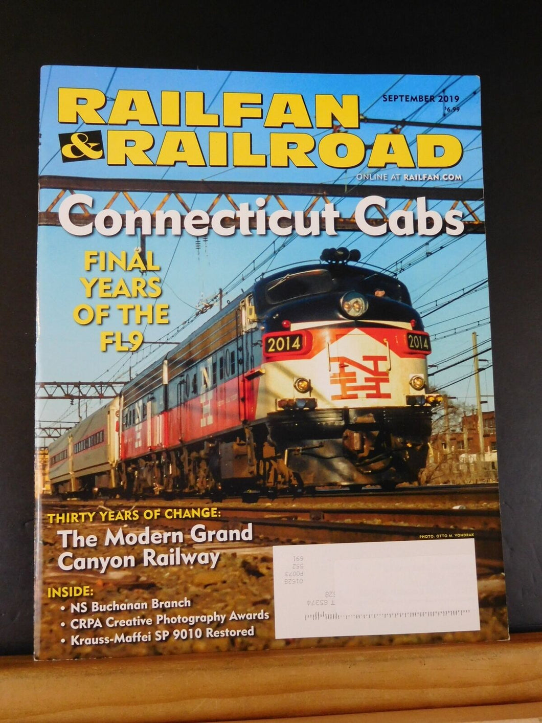 Railfan & Railroad Magazine 2019 September Connecticut Cabs FL9 Modern Grand Can