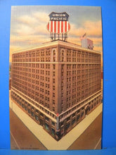 Postcard Union Pacific Railroad Headquaters Building Omaha Nebraska