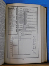 Poor's Manual of Railroads 1906 Maps History rolling stock more