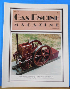Gas Engine Magazine 1993 January Termaat and Monahan Co Universal Motor Company