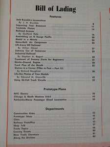 Model Railroader Magazine 1949 February Bridges GBetter basements O gauge Locos