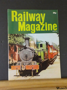 Railway Magazine 1979 April Manx Take-Over Narrow-Gauge in Brittany