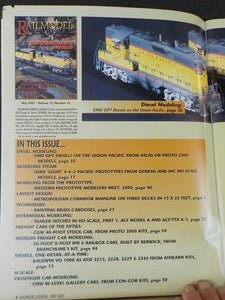 RailModel Journal 2001 May 3 Deck Mainline Track Plan