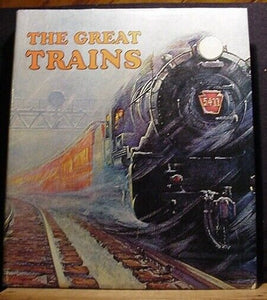 Great Trains, The  By Bryan Morgan 259 Pages Dust Jacket