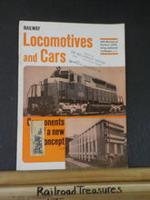Railway Locomotives and Cars 1970 July Railway Utility owned unit train and cars