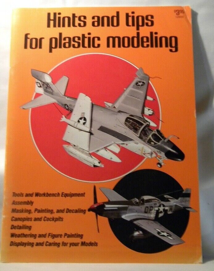Hints and Tips for Plastic Modeling Kalmbach Book Soft Cover 1980